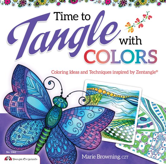 Time to Tangle with Colors - cover