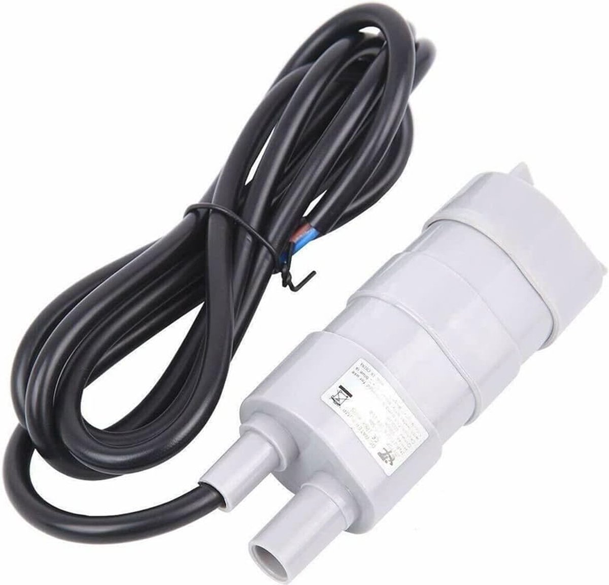 12V Dompelpomp voor Water - 500 DC 1.2A Micro Waterpomp, 5M Hoogte, 14L/Min Stroomsnelheid