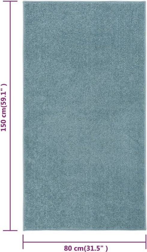 Tapijt Loper 70 x 170 cm Antislip en Gemakkelijk Afwasbaar