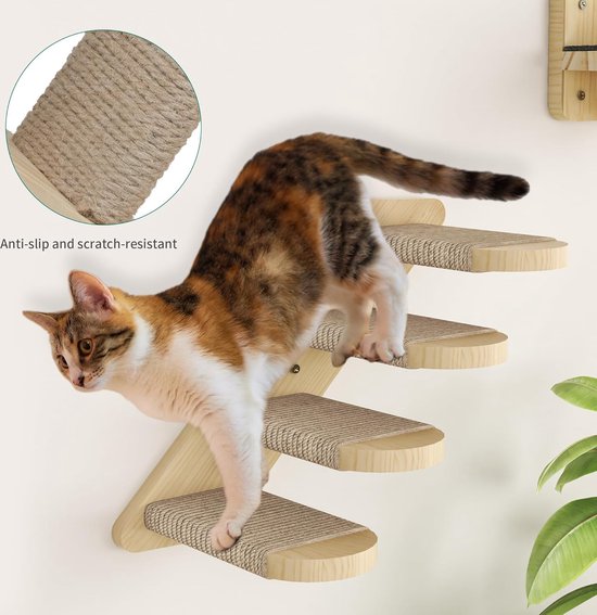 Katten Klimplanken Verticale Speelruimte Duurzaam Modern Ontwerp Eenvo