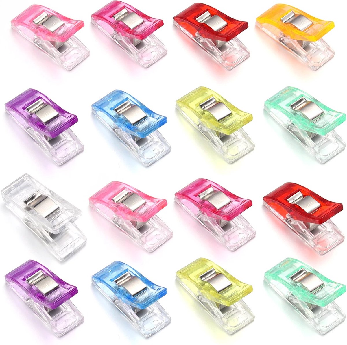 Goedkoopste WiseGoods Premium Wonder Clips - Magic Clip - Hobby Accessoires - Naaien - DIY - Klem - Klemmen - Knijper - Hobby Tools - 40stk