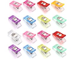 WiseGoods Premium Wonder Clips - Magic Clip - Hobby Accessoires - Naaien - DIY - Klem - Klemmen - Knijper - Hobby Tools - 40stk