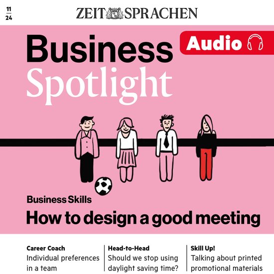 Business Englisch lernen Audio – Gute Meetings organisiere ... - cover