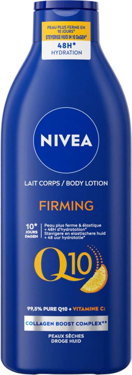 NIVEA Verstevigende Body Milk Q10 + Vitamine C - 12 x 400 ml - Voordeelverpakking