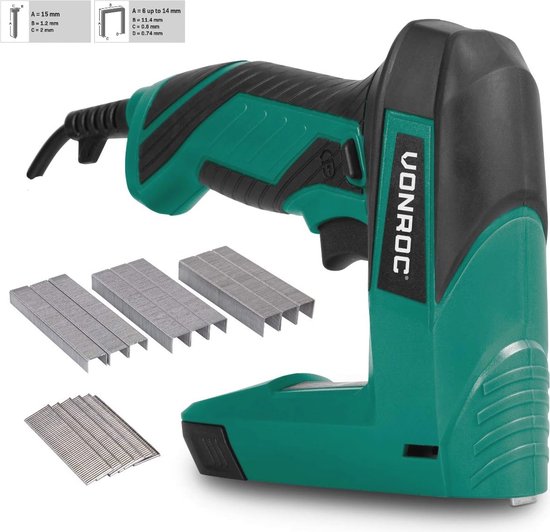 Rapid Esn114 Elektrische Tacker (nr. 140) 6-14mm