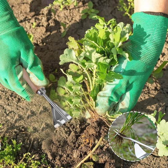 Onkruidsteker met steel - Handig tuingereedschap voor effectief onkruid verwijderen van GARDENA — afbeelding 5