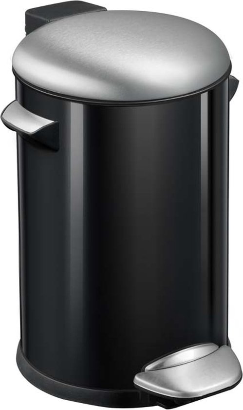 EKO Belle Deluxe pedaalemmer Mat zwart/RVS