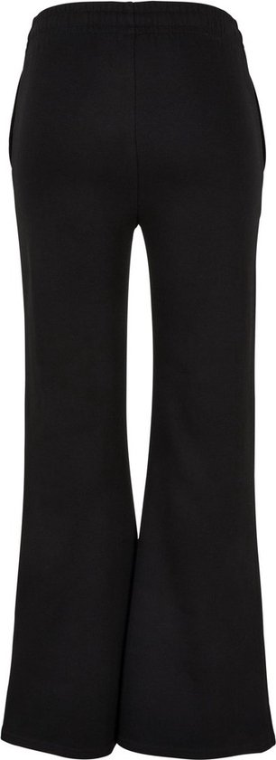 Pantalon évasé Urban Classics - XS- Pin Tuck Terry Zwart