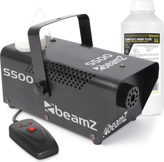 BeamZ S500 rookmachine (incl. vloeistof)