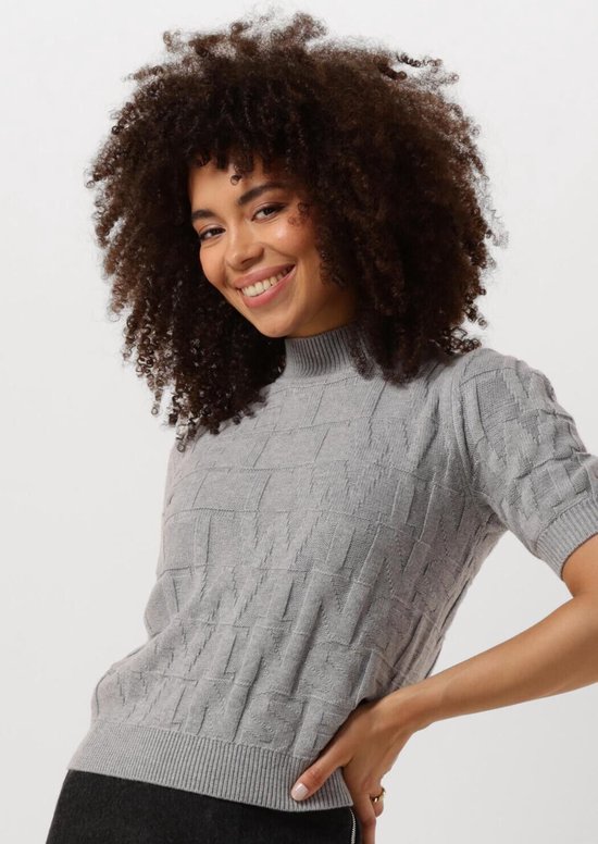 Twinset Milano 242tp3600 Pulls et Gilets Femme - Pull - Sweat à capuche - Grijs - Gris - Taille S