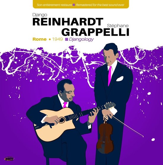 Django Reinhardt & Stephane Grappelli - Djangology: Rome 1949 (2 LP)