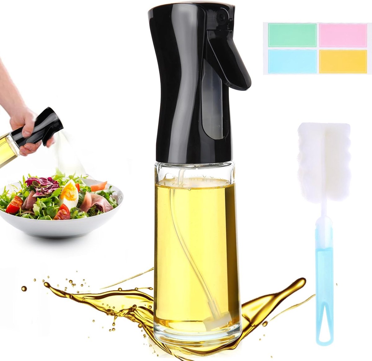 Lexium Store Lexium Olijfolie Sprayer Cooking Spray Olijfolie sprayers – Oliefles Cooking Spray BBQ Accesoires Airfryer Bakspray