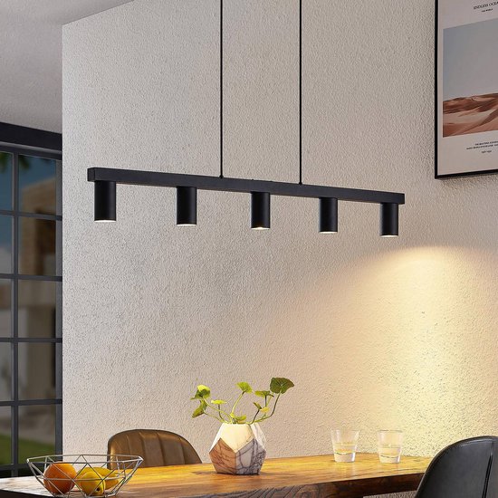 Lindby - suspension - 5 lumières - acier - H : 10,5 cm - GU10