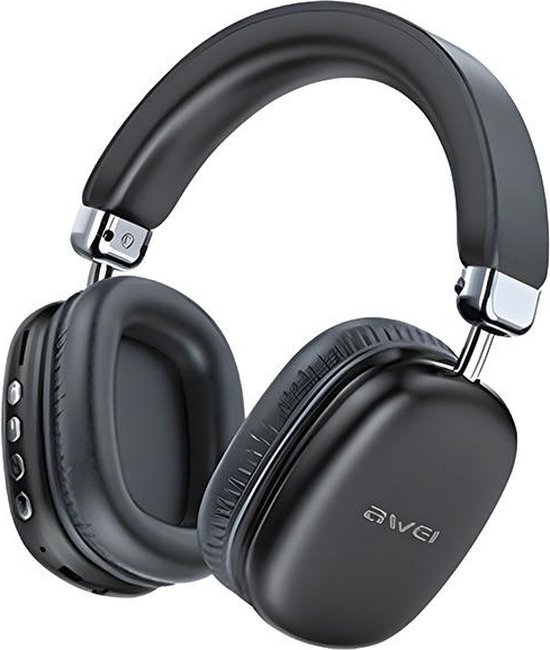 AWEI AT7 Écouteurs supra-auriculaires Bluetooth noir/noir