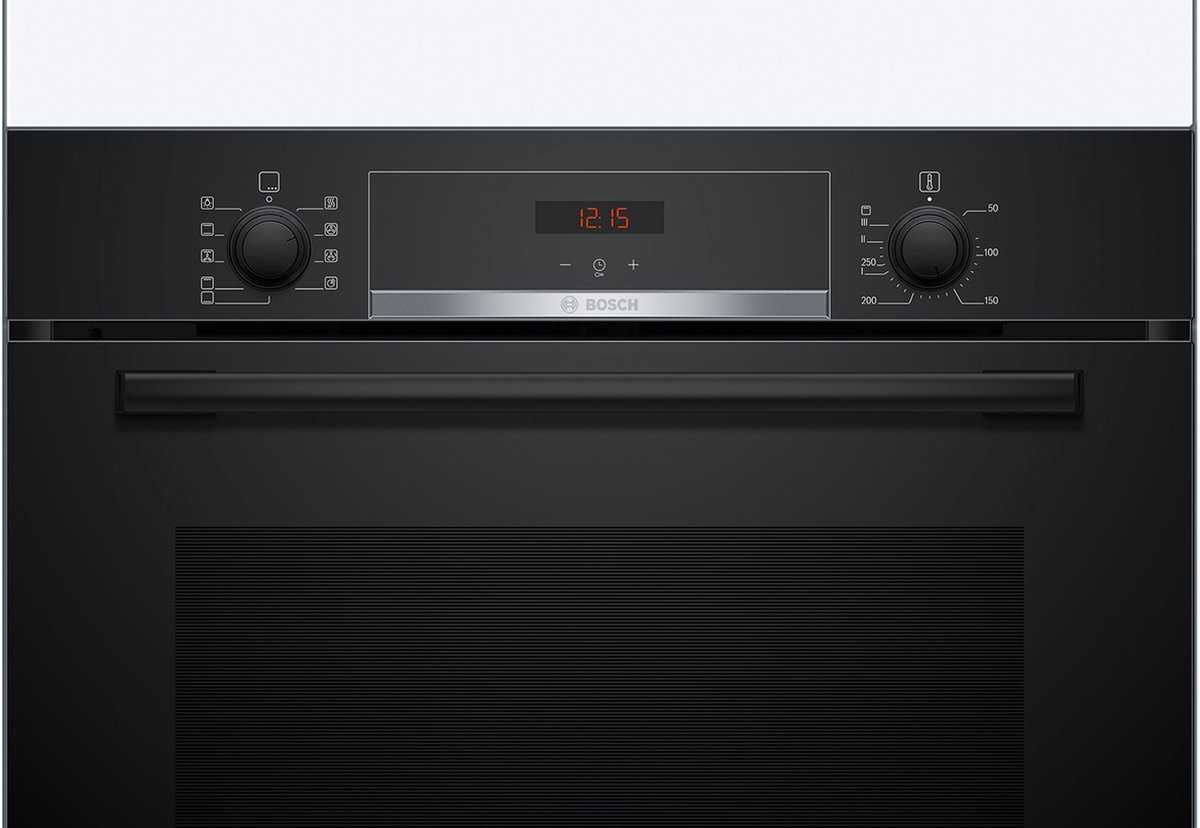 Bosch HBA514BB3 - Series 4 - Inbouwoven - 71 l - A+ - Zwart - Eenvoudig te reinigen met... | bol