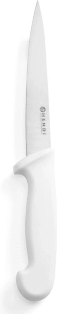 HENDI Fileermes – Polypropyleen Heft – 300 mm – Wit – HACCP Richtlijnen