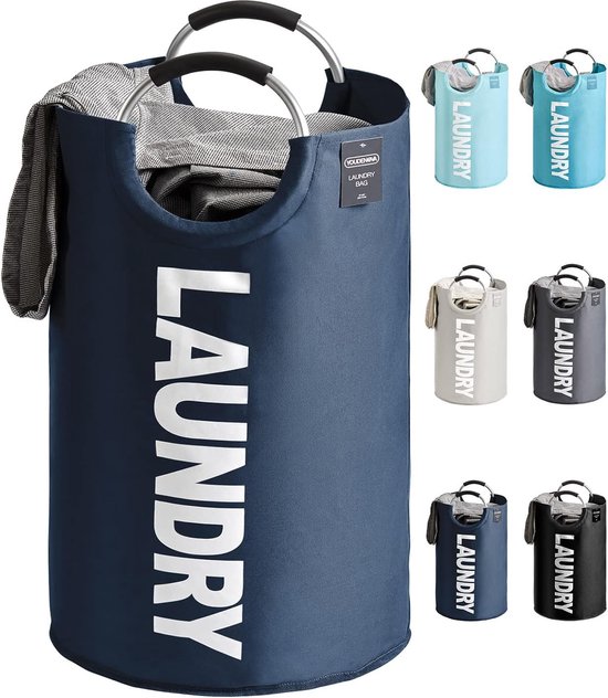 Opvouwbare Wasmand - 82 Liter Wasverzamelaar Met Handvat, Waterdichte