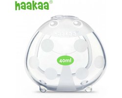 Haakaa Silicone Milk Collector - 75ml - Ladybug - 2st
