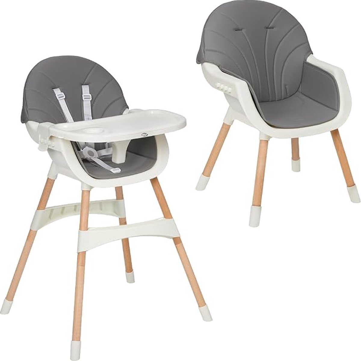 Equivera Babystoel Voor Aan Tafel - Kinderstoel - Babystoel - Baby Eetstoel - Baby Stoeltje Zitten Voor Thuis - Kinderzetel