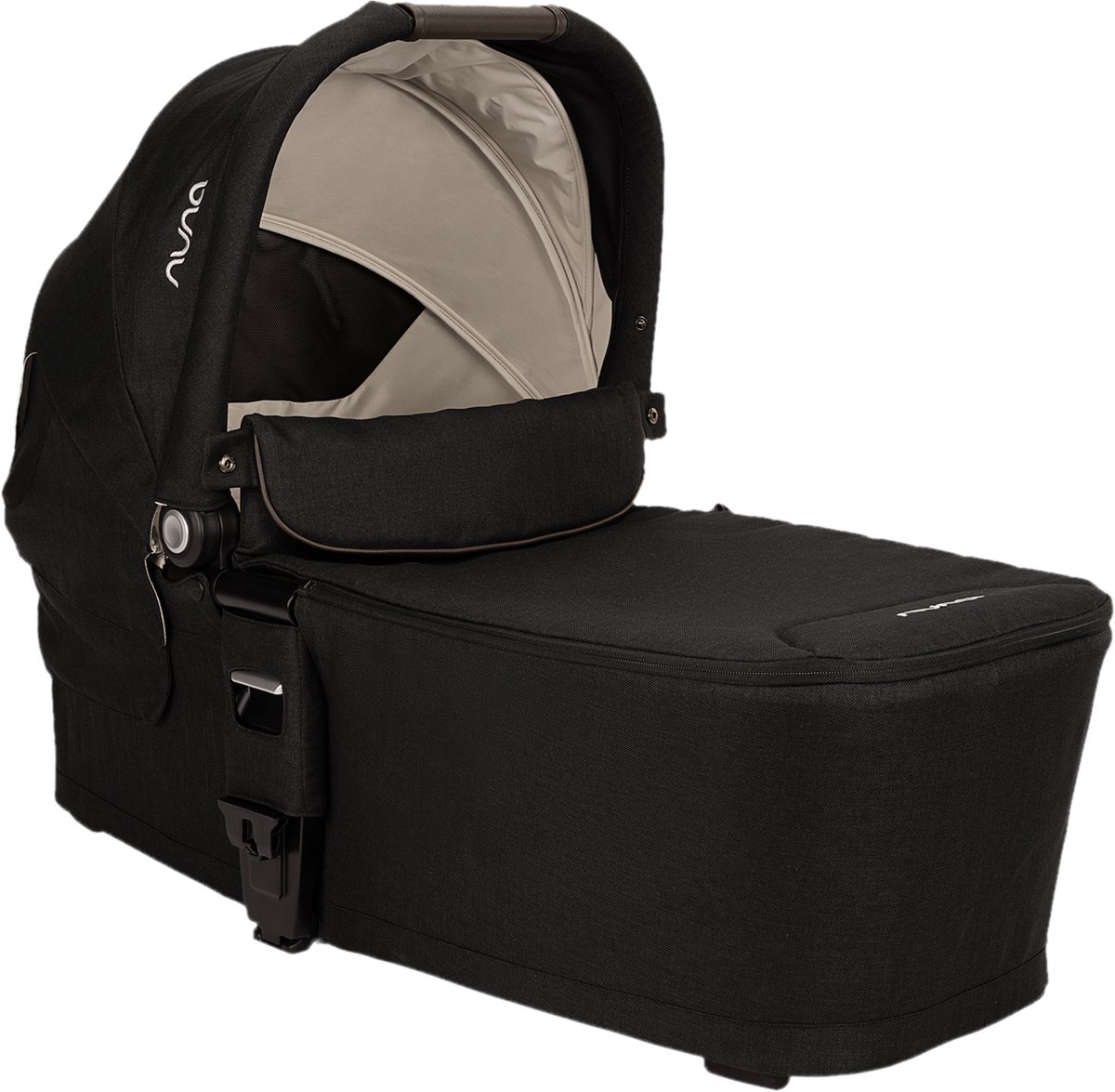 Nuna Mixx Next Reiswieg Caviar Handle Chocolate