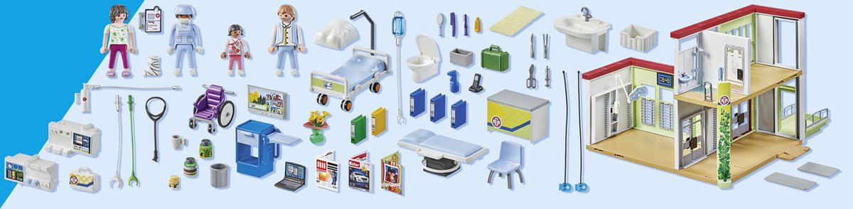 PLAYMOBIL My Life Modern ziekenhuis - 71615 — afbeelding 8