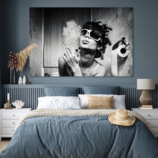 BUENTYA 6 PCS Tableau Décoration Murale Peinture Style Végétatif Verte Impression sur Toile sans