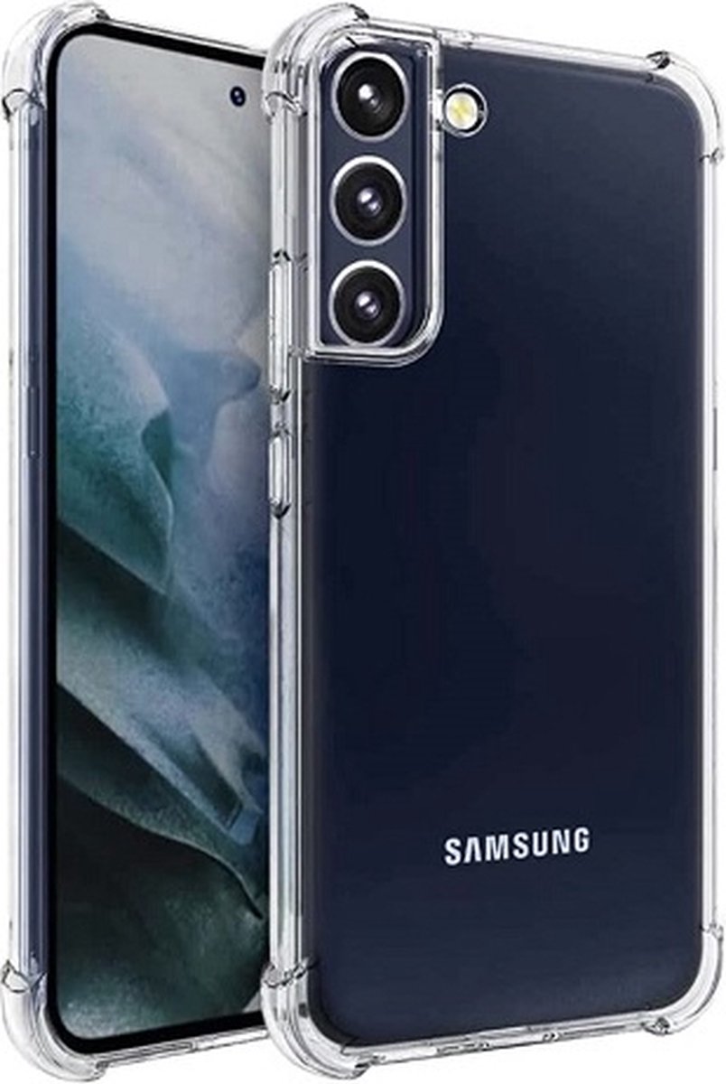 Samsung S22 Plus Hoesje Shockproof Transparant