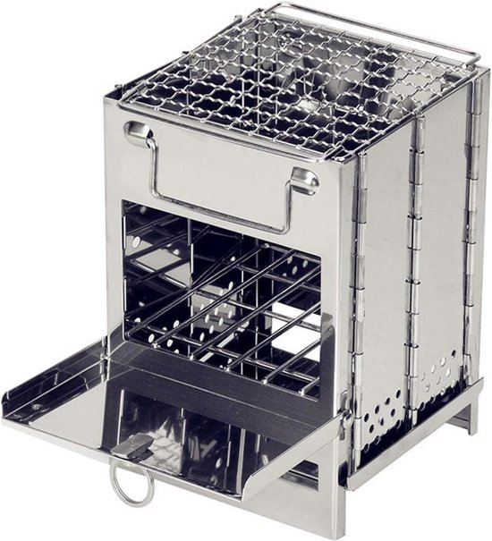 Camping Spirit Cooker, Camping Kookgerei, Roestvrij Staal Spirit Cooker Met Pot, Draagbaar Alcohol Kachel Voor Gebruik Binnenshuis en Buiten Kamperen Camping Spirit Cooker, Camping Kookgerei, Roestvrij Staal Spirit Cooker Met Pot, Draagbaar Alcohol Kachel Voor Gebruik Binnenshuis en Buiten Kamperen