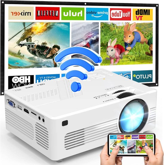 Vivicine YT400 Nieuwe Pocket LED Mini Projector, Cadeau voor Man Micro Videogame Projector, Speelgoed Beamer kopen vanaf een prijs van 19