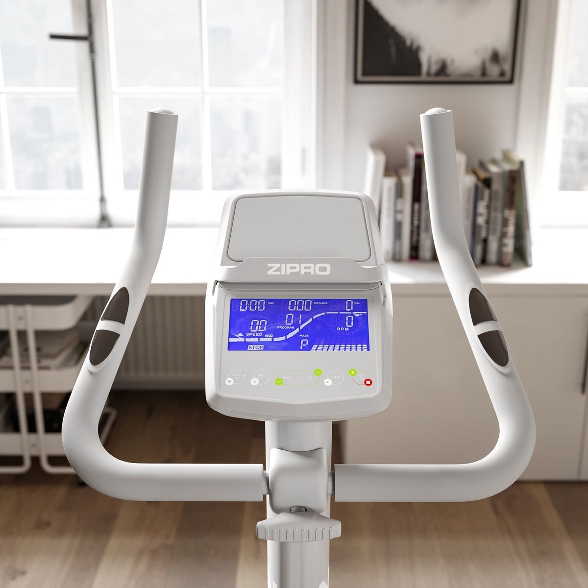 Zipro Rave Hometrainer Elektromagnetische Fiets, - afbeelding 2