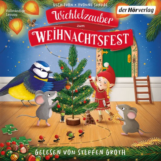 Wichtelzauber zum Weihnachtsfest - 24 Adventskalender-Geschi ... - cover