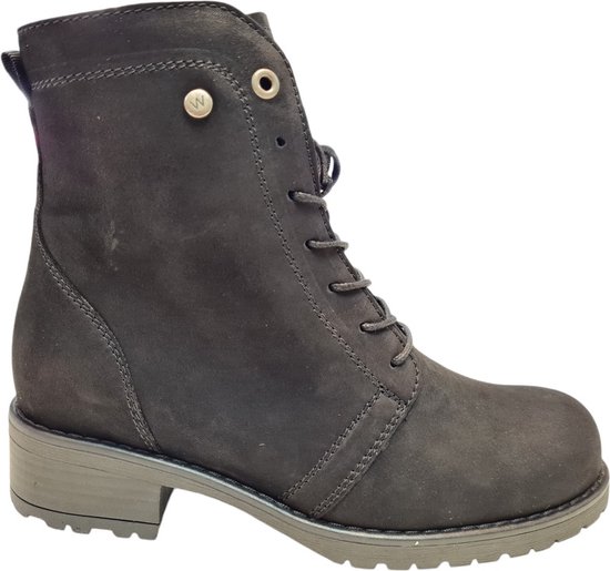 Bottes femmes Wolky Quinta FF nubuck noir