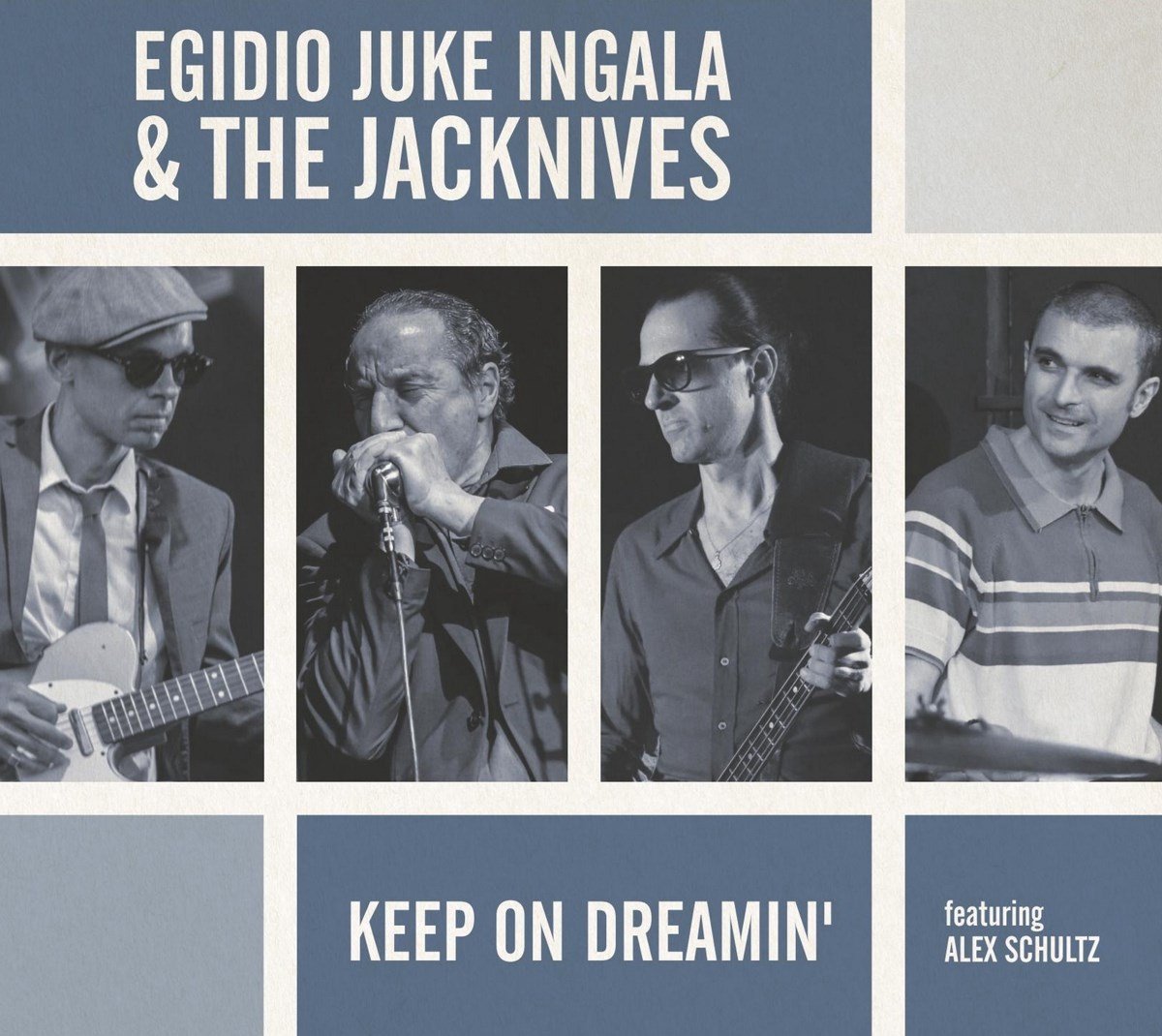 Egidio 'Juke" Ingala & The Jacknives - Keep On Dreamin' (CD)