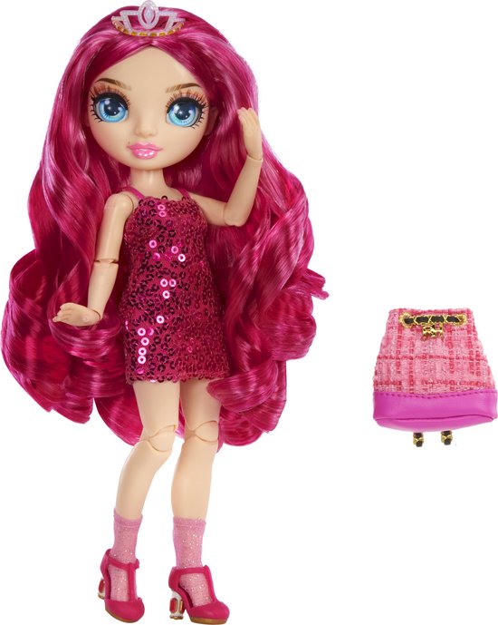 Rainbow High Junior High - Stella Monroe - 23 cm - Fushiaroze — afbeelding 5