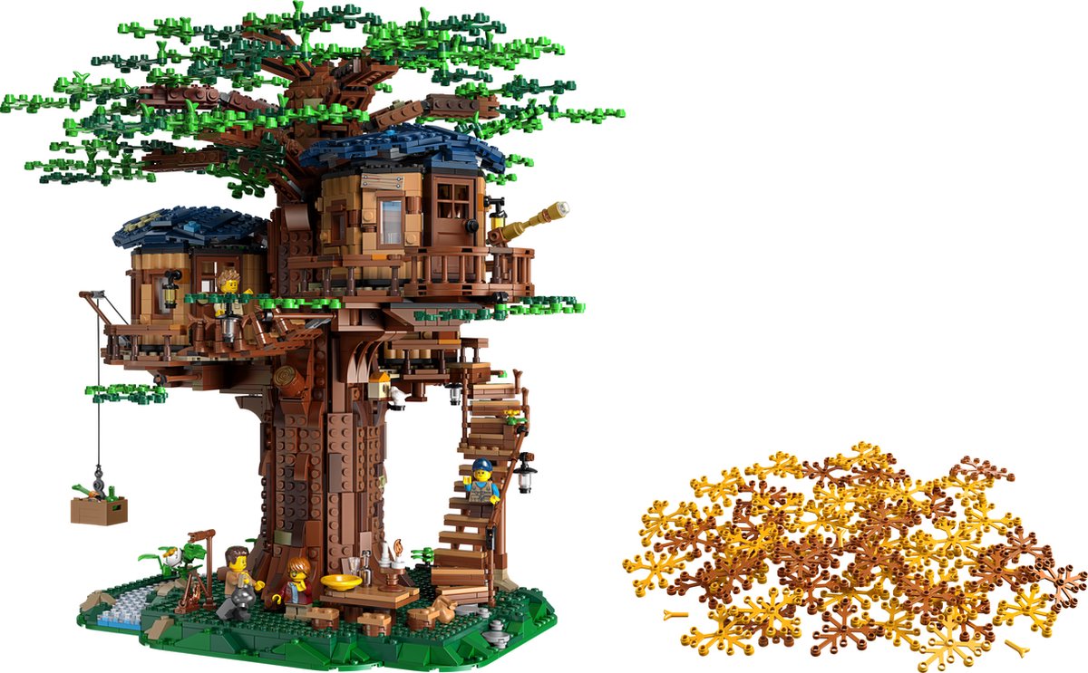 LEGO Ideas Boomhut Tree House - Botanical Collection - 21318 — afbeelding 3