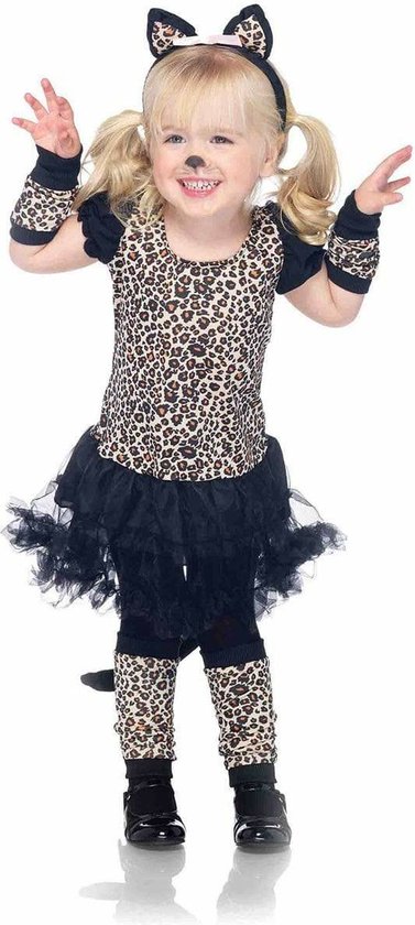 LEG-AVENUE - Déguisement tutu léopard fille - 134/140 (10-12 ans) - Déguisements enfants