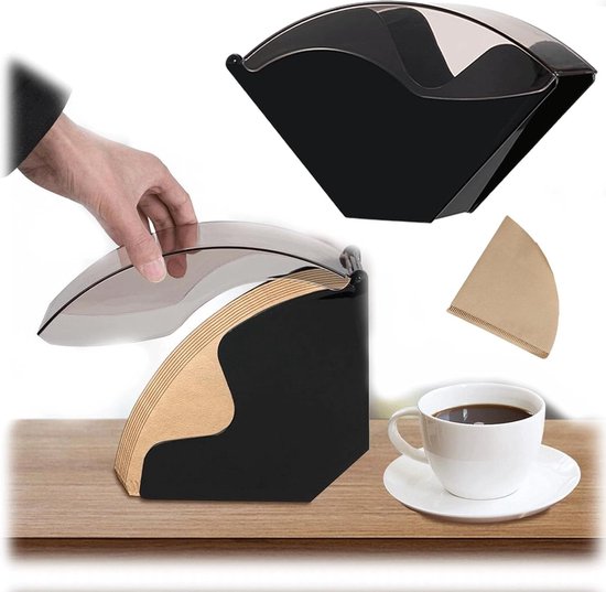 Roestvrijstalen Papieren Koffiefilterhouder, V-type Koffiefilterpapier Opbergrek Stevige Metalen Constructie Staand Ontwerp voor Keuken voor Tafel (Dubbele groef zilver Roestvrijstalen Papieren Koffiefilterhouder, V-type Koffiefilterpapier Opbergrek Stevige Metalen Constructie Staand Ontwerp voor Keuken voor Tafel (Dubbele groef zilver