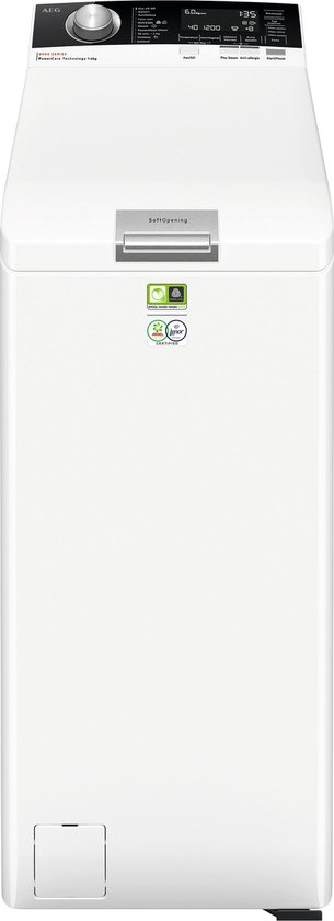 AEG LTR8765AL 8000 serie PowerCare - Wasmachine bovenlader - Energielabel A - 6 kg