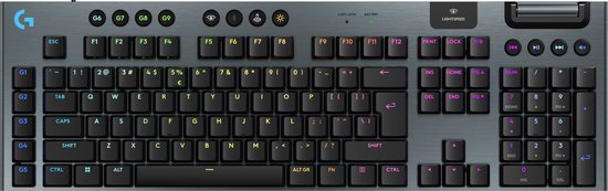 Logitech G915 X Lightspeed - Draadloos Gaming Toetsenbord - Tactile - Qwerty - Zwart
