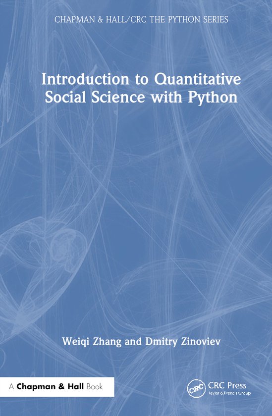 Chapman & Hall/CRC The Python Series- Introduction to Quanti ... - cover