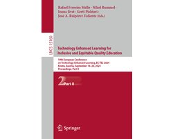 Lecture Notes in Computer Science15160- Technology Enhanced Learning for Inclusive and Equitable Quality Education