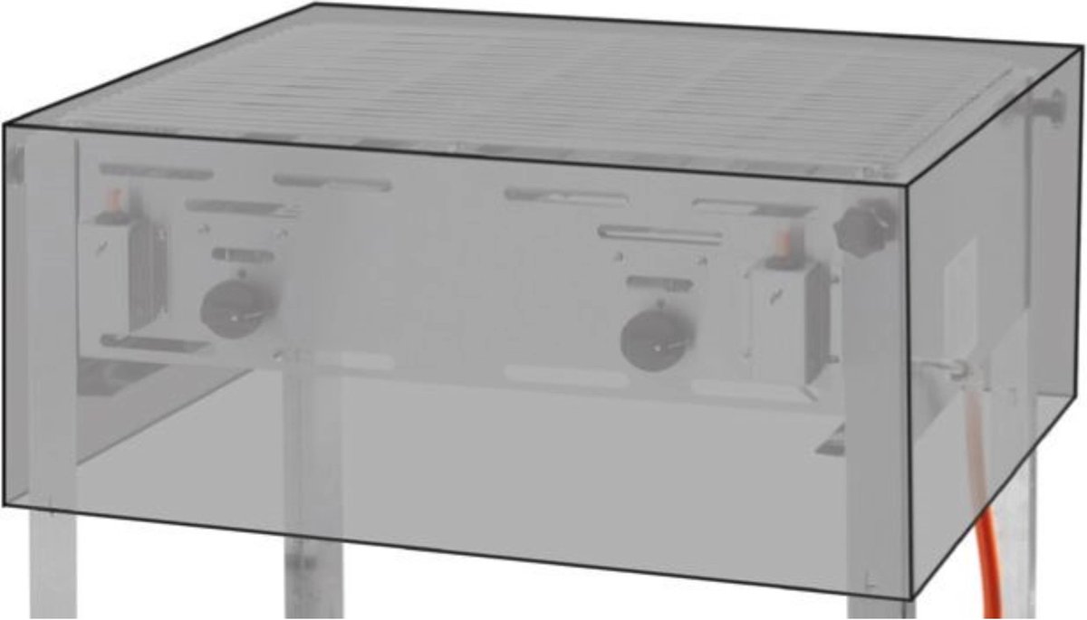 HENDI Afdekhoes – UV-bestendig PEVA – 300x450x150 mm