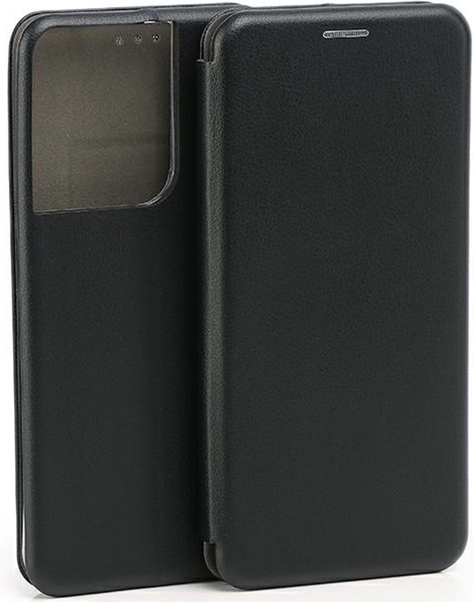 Beline Book Magnetisch Oppo Reno 8 hoesje zwart/zwart