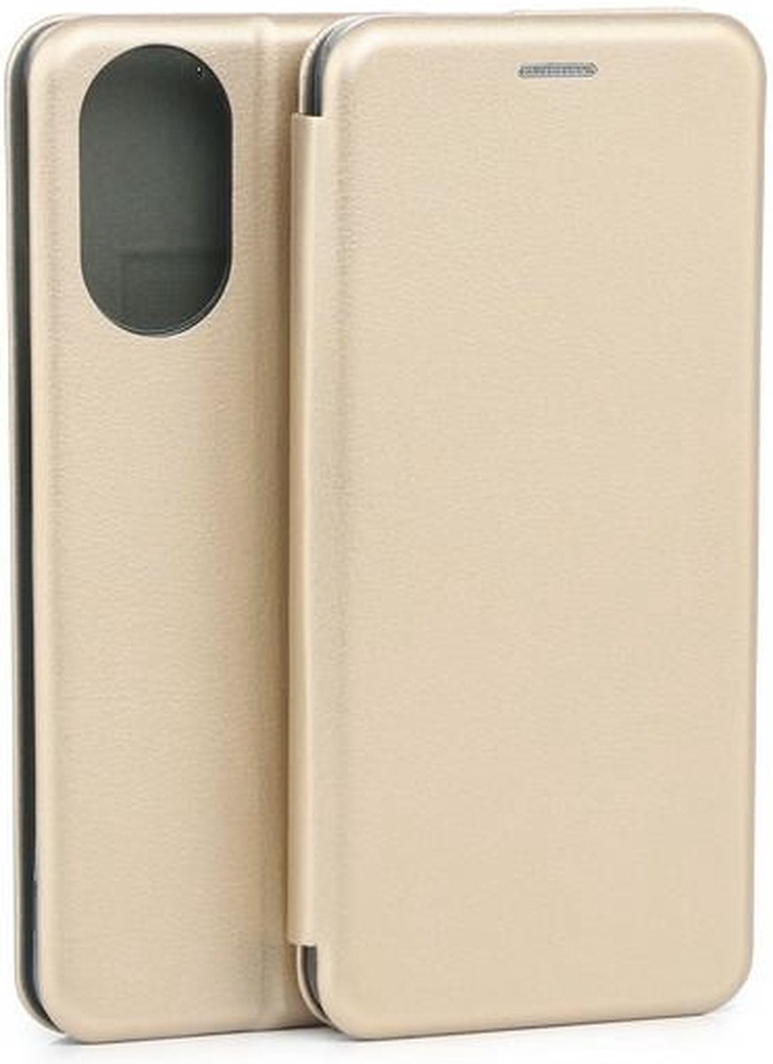Beline Case Book Magnetisch Realme C67 goud/goud