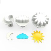 Dekofee Plungers Sky set/3