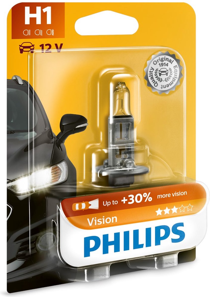 Philips Autolamp 12V - 55W - H1 Premium - Hoge Kleurweergave - Lange Levensduur – foto 6
