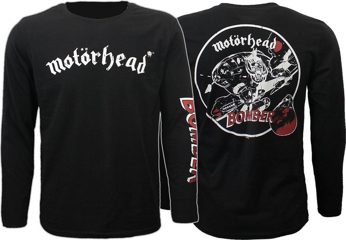 Motorhead Bomber Longsleeve T-Shirt - Officiële Merchandise - S