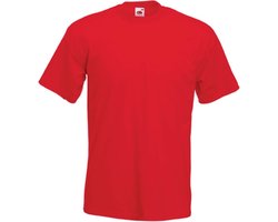 Fruit of the Loom t-shirts XL rood