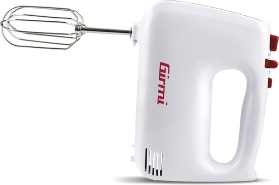Girmi SB4101 mixer Handmixer 400 W Rood, Wit van Girmi — afbeelding 3