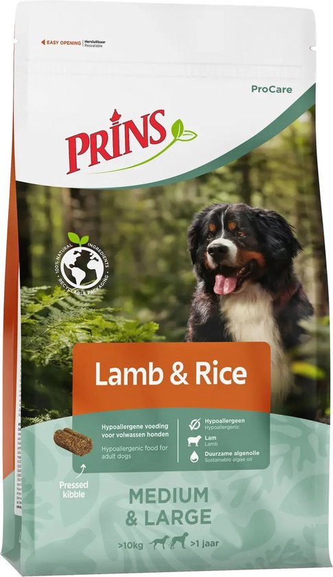 Prins ProCare Lamb & Rice 12kg